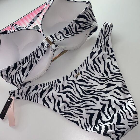 38C/XLarge ViCTORIA SECRET SWIMSUIT 2 PC bikini New - Picture 6 of 7